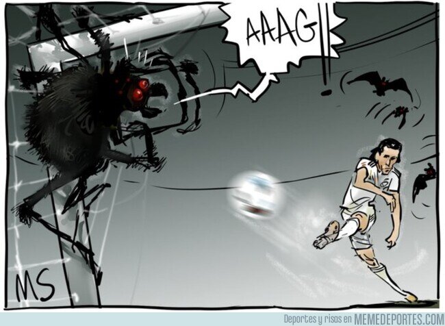 1232320 - Terrorífico golazo de Carreras por Halloween