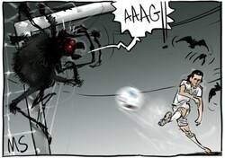 Enlace a Terrorífico golazo de Carreras por Halloween