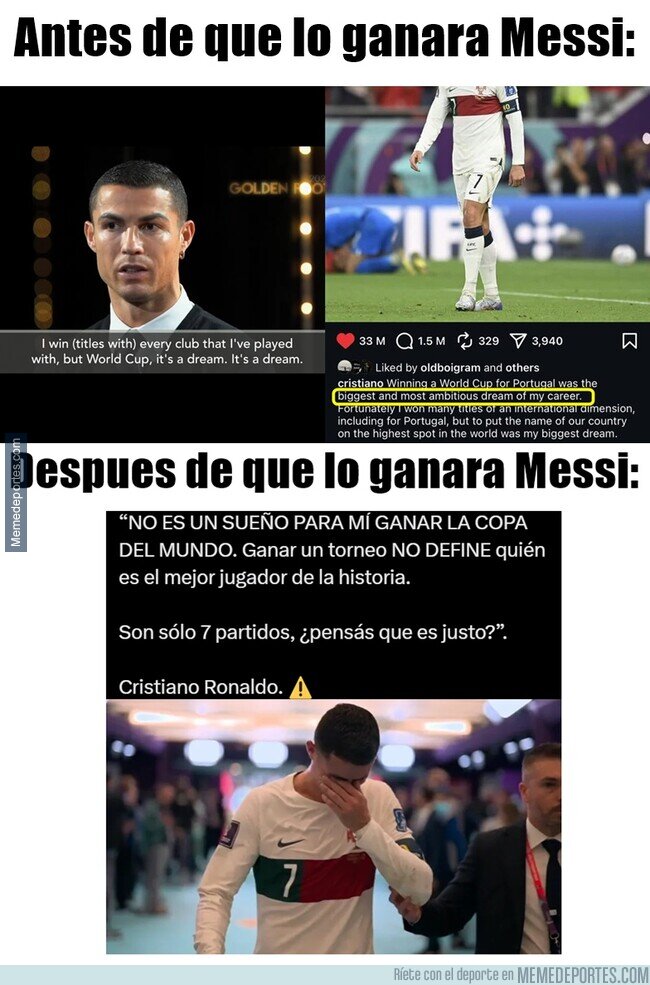 1232367 - Damas y caballeros, Cristiano Ronaldo estrena nueva contradicción