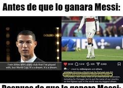 Enlace a Damas y caballeros, Cristiano Ronaldo estrena nueva contradicción