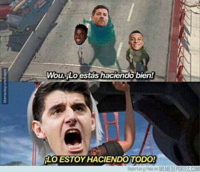 1232404 - Courtois salvó al Madrid en Anfield