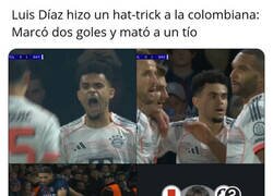 Enlace a Hat-trick a la colombiana