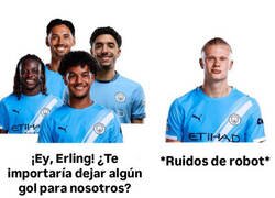 Enlace a Haaland está en modo androide