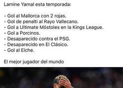 Enlace a Recordemos que con 8 goles en la temporada querían darle un balón de oro