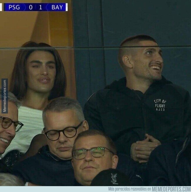 1232478 - Verratti pillado con una acompañante... curiosa.