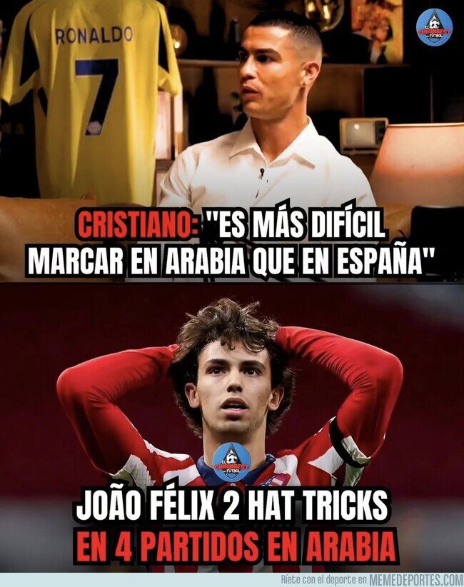 1232543 - La liga árabe hizo que Joao Felix se viera como Maradona
