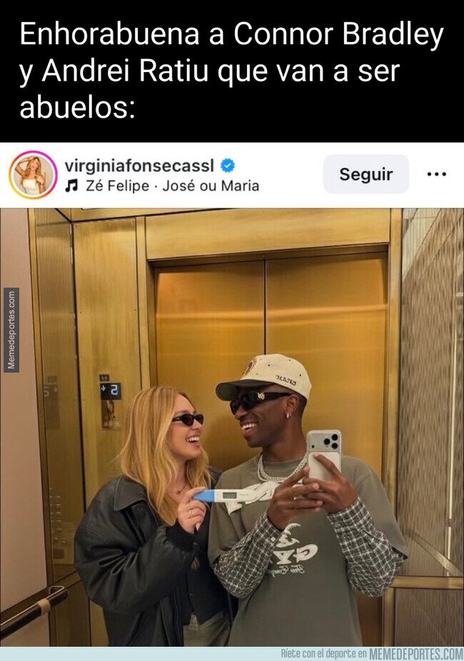 1232555 - Vinicius será padre, por lo tanto...
