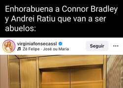 Enlace a Vinicius será padre, por lo tanto...