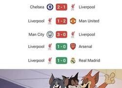 Enlace a Los que ganan al Liverpool y los que no