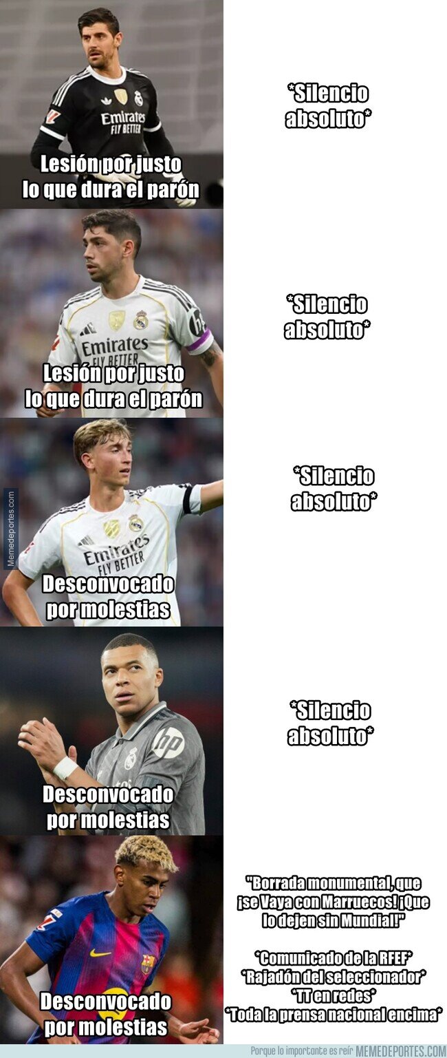 1232612 - Con el Madrid, rutina. Con el Barça, escándalo sin precedentes.