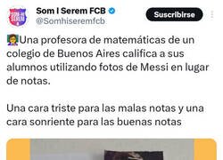 Enlace a La curiosa forma de calificar exámenes de esta profesora argentina