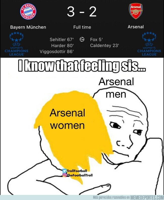 1232667 - El Bayern ganado al Arsenal, no importa en qué género leas esto