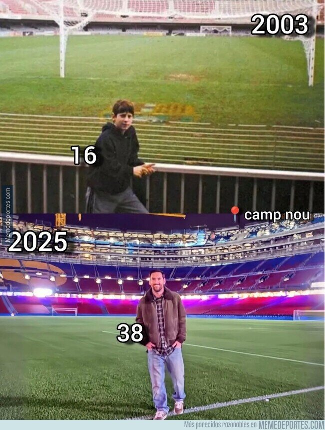 1232708 - Primera y última vez de Messi en el Camp Nou