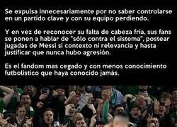 Enlace a Cristiano es idéntico a sus fans: cero autocrítica y responsabilidad.
