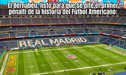 Enlace a Todo listo en el Bernabéu para la NFL