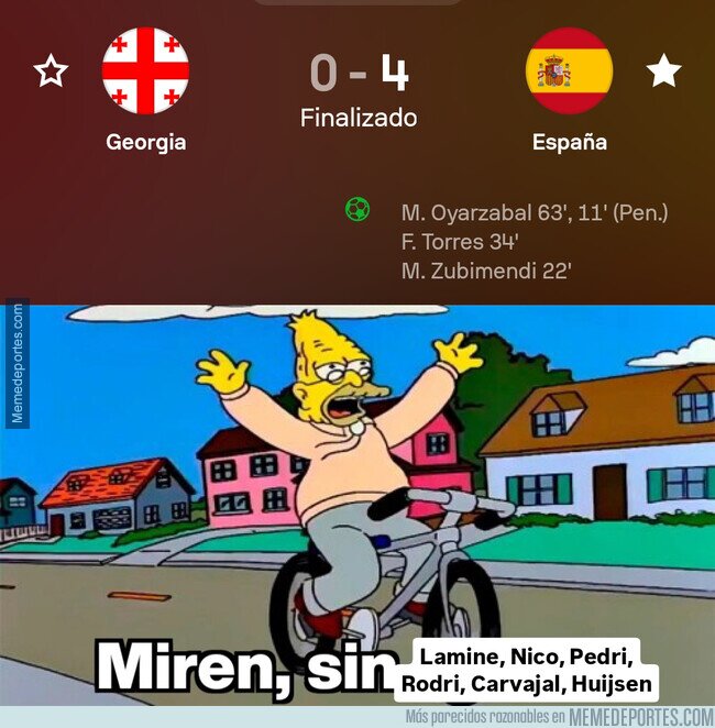 1232764 - España no acusa las bajas