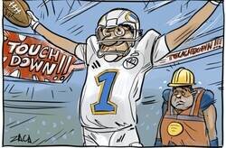 Enlace a Puntazo del Madrid con la NFL