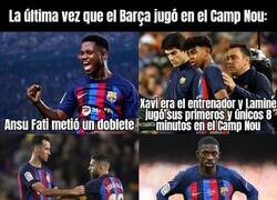 Enlace a La última vez que el Barça jugó en el Camp Nou