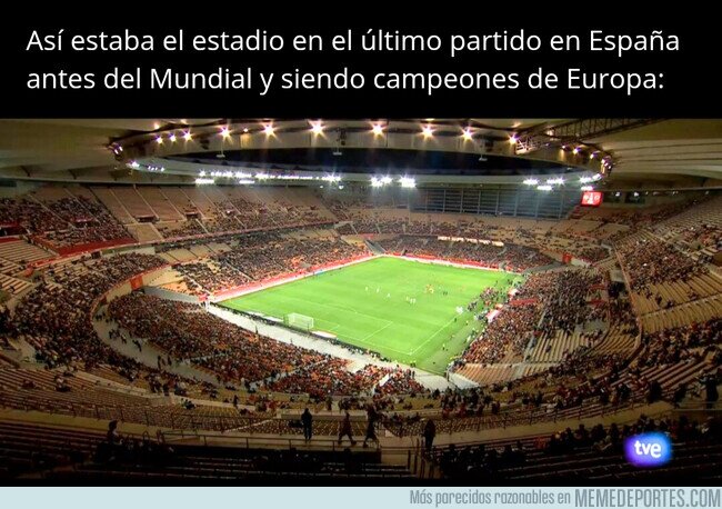 1232880 - Falta afición por la Selección