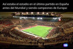 Enlace a Falta afición por la Selección