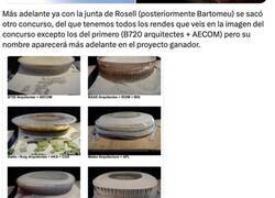 Enlace a Hilo de los Camp Nou que se presentaron a concurso pero no fueron los proyectos elegidos o, a pesar de serlo, no salieron hacia adelante