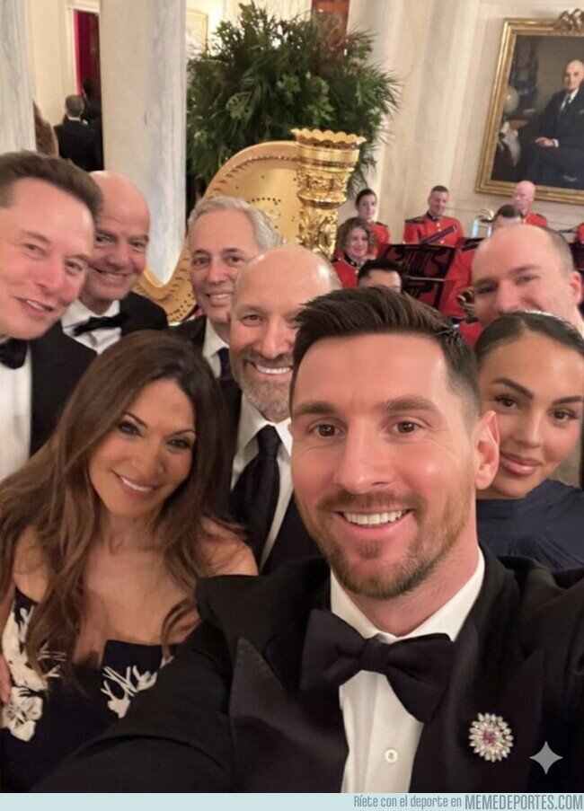 1232885 - Si Messi hubiera quedado con Donald Trump