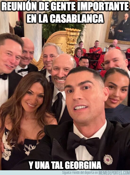 1232888 - El selfie de Cristiano Ronaldo en la Casa Blanca