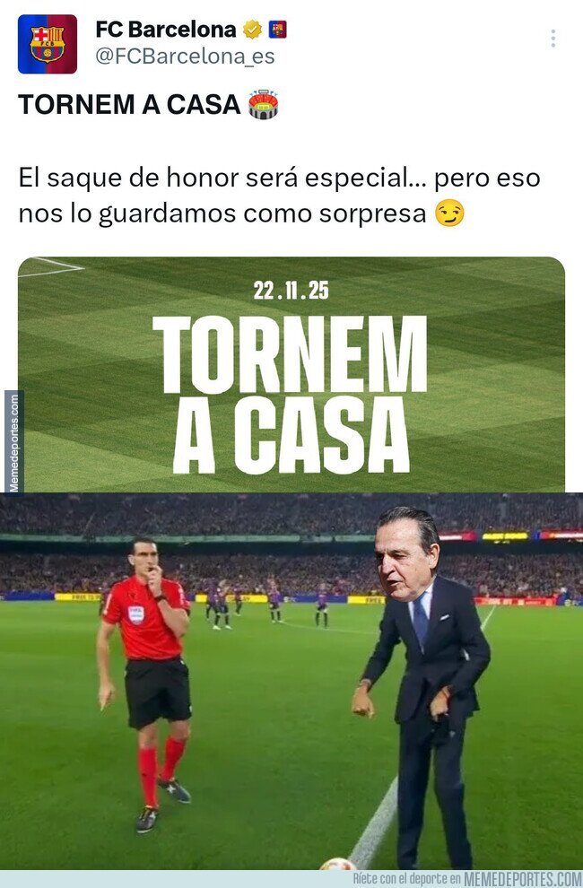 1232927 - ¿Quién hará el saque de honor?