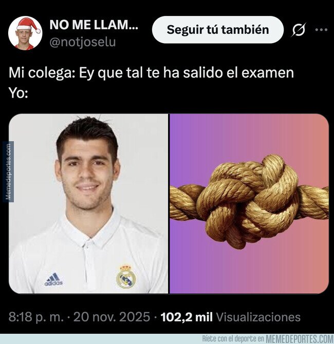 1232955 - El examen ha salido Moratanudo