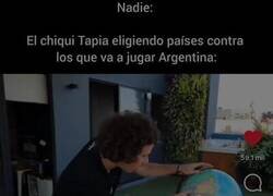 Enlace a Ojito al último like que dejó Tagliafico
