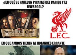 Enlace a En qué se parecen piratas del caribe y el Liverpool