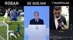 Enlace a Real Madrid en el campo, en los micrófonos y en las rotativas.