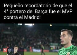 Enlace a Su portero descarte paró al Madrid