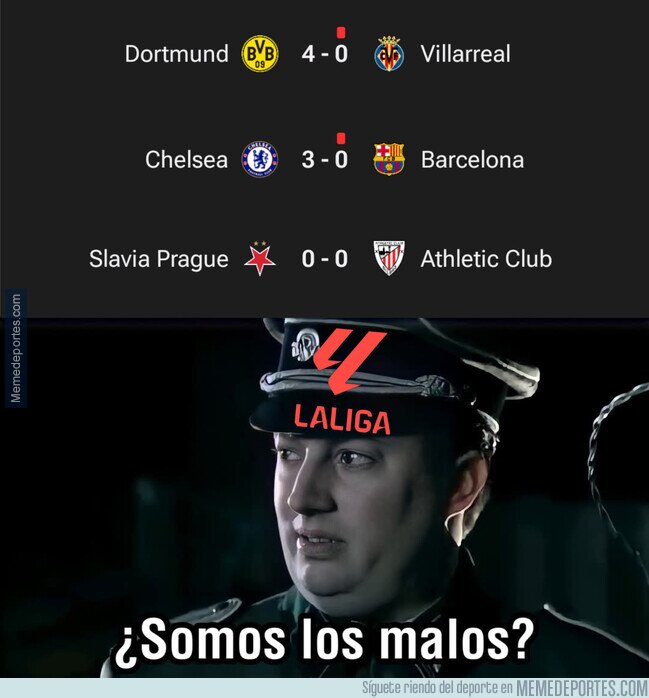 1233177 - Preocupante nivel de LaLiga en Champions