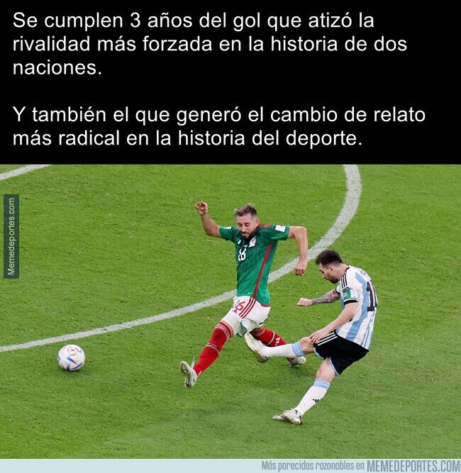 1233241 - A 3 años de un gol legendario