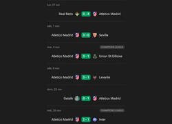 Enlace a El noviembre perfecto del Atlético de Madrid