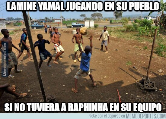 1233452 - Si Lamine no tuviera a Raphinha...