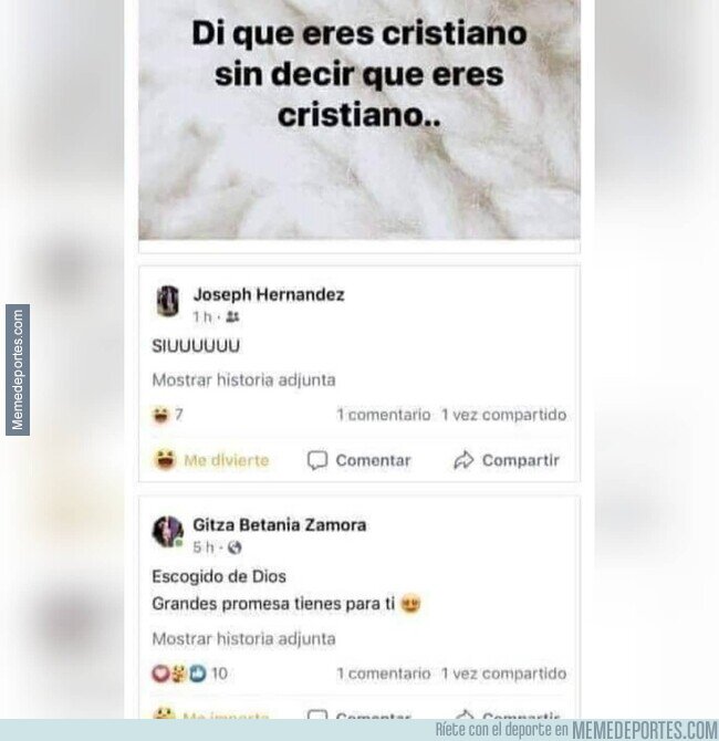 1233483 - Hay dos tipos de Cristianos