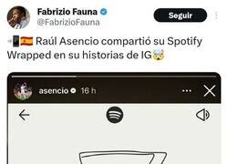 Enlace a Asencio compartió su Wrapped