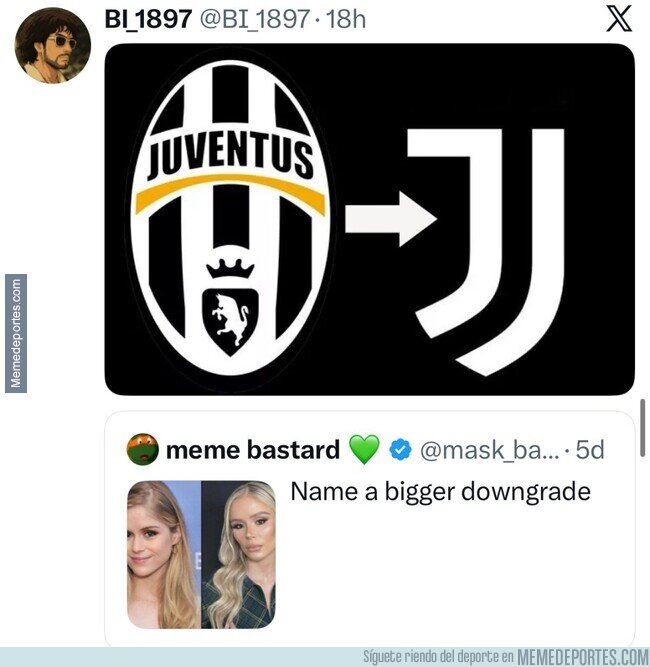 1233517 - El mayor downgrade que hubo nunca