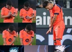 Enlace a Roony Bardghji haciendo el Chidori, en modo Naruto. EL OTAKU DEL BARÇA.