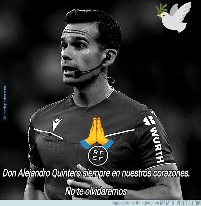 1233604 - La carrera arbitral de Quintero Gonzáles ha terminado