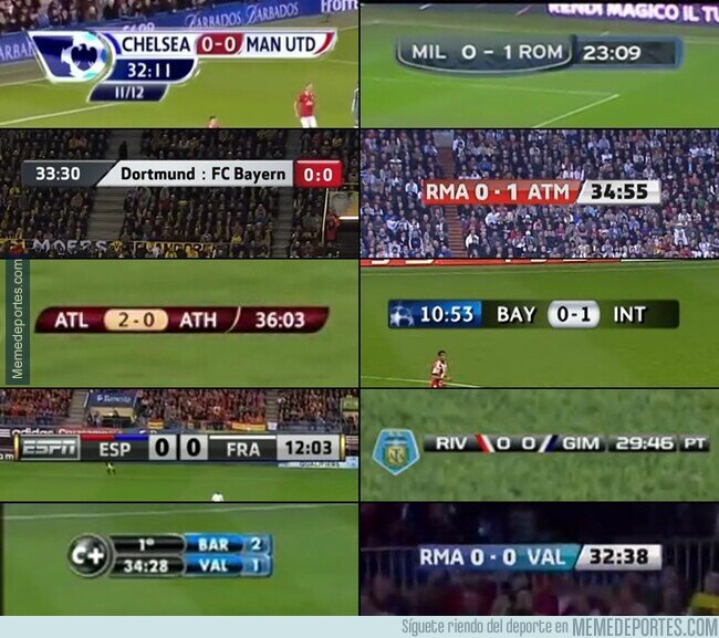 1233792 - Así se veían los marcadores hace más de una década