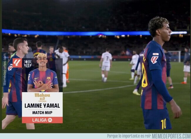 1233849 - Rafinha mete 2 goles y el marketing de lamine hacen el resto