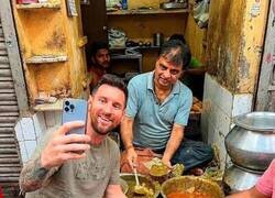 Enlace a Messi haciendo una parado obligatoria en la India