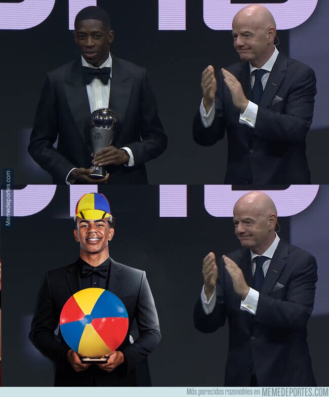 1233950 - Cada quien se llevó su premio en el The Best