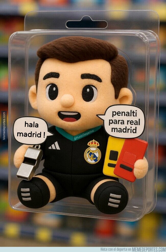 1234027 - El peluche oficial del Madrid