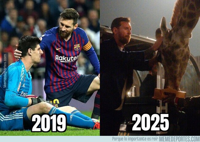 1234074 - Messi domando jirafas