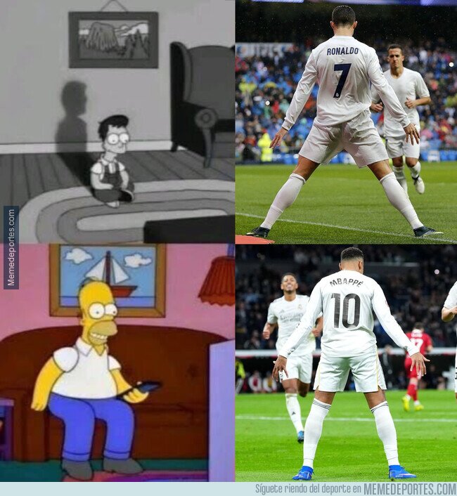 1234126 - Mbappé haciendo el SIUUU de Cristiano