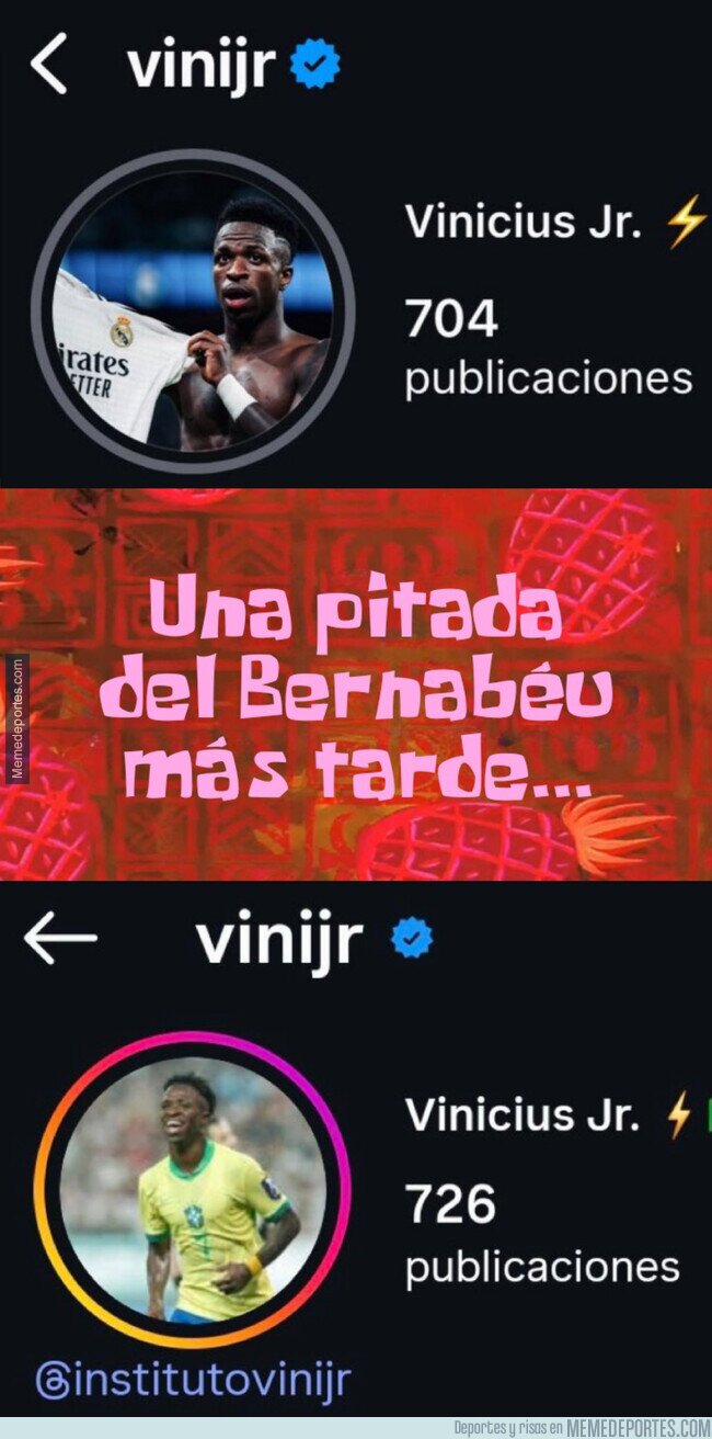 1234132 - La pataleta de Vini con su foto de perfil